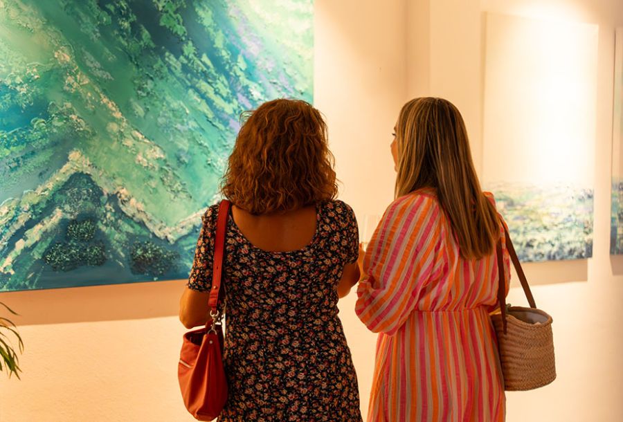 Las exposiciones que trajeron el arte a Las Mimosas