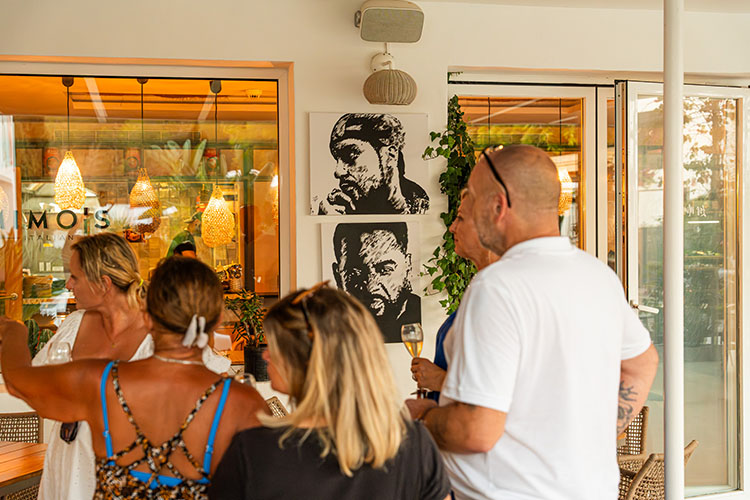exhibitions mimosas ibiza brown