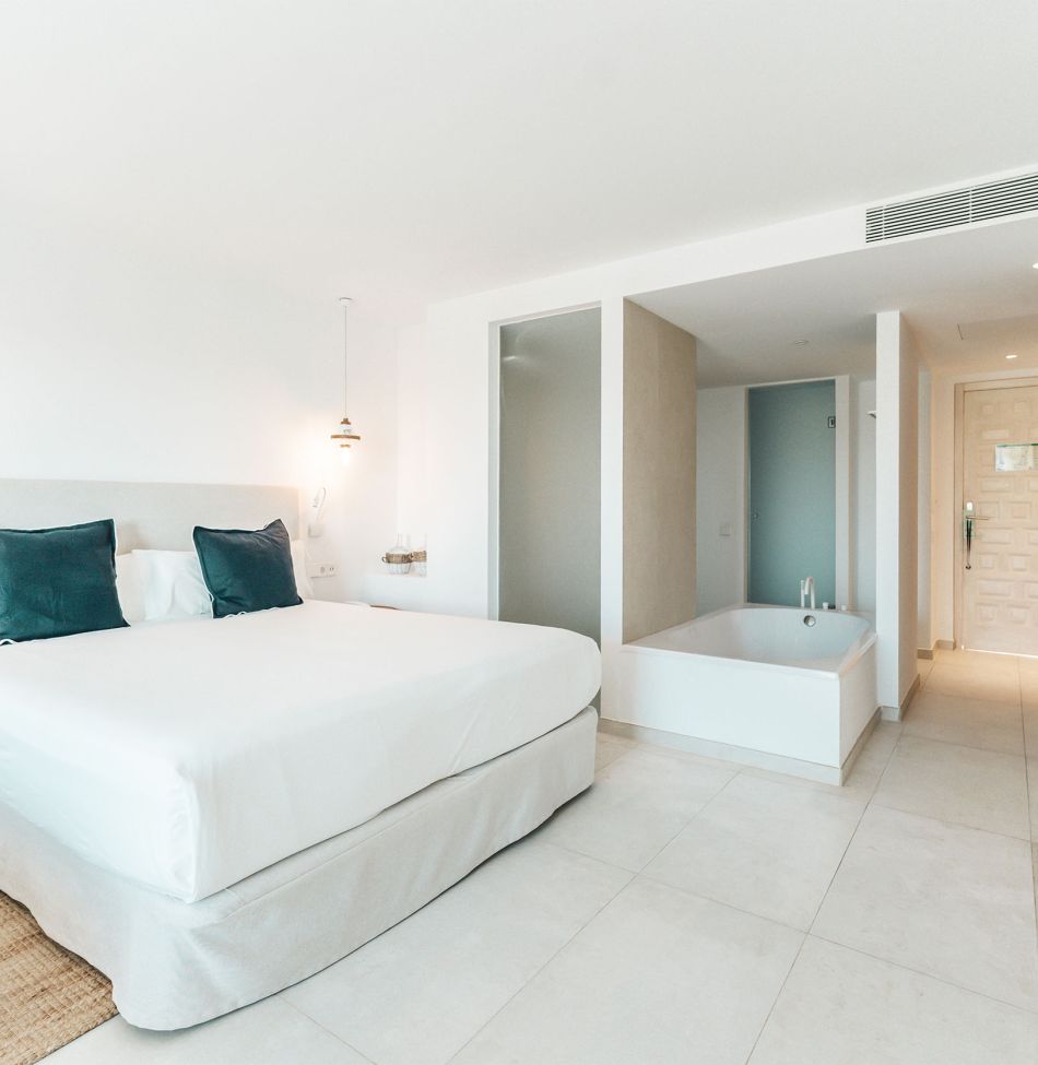 Junior Suite sea view at Las Mimosas hotel Boutique