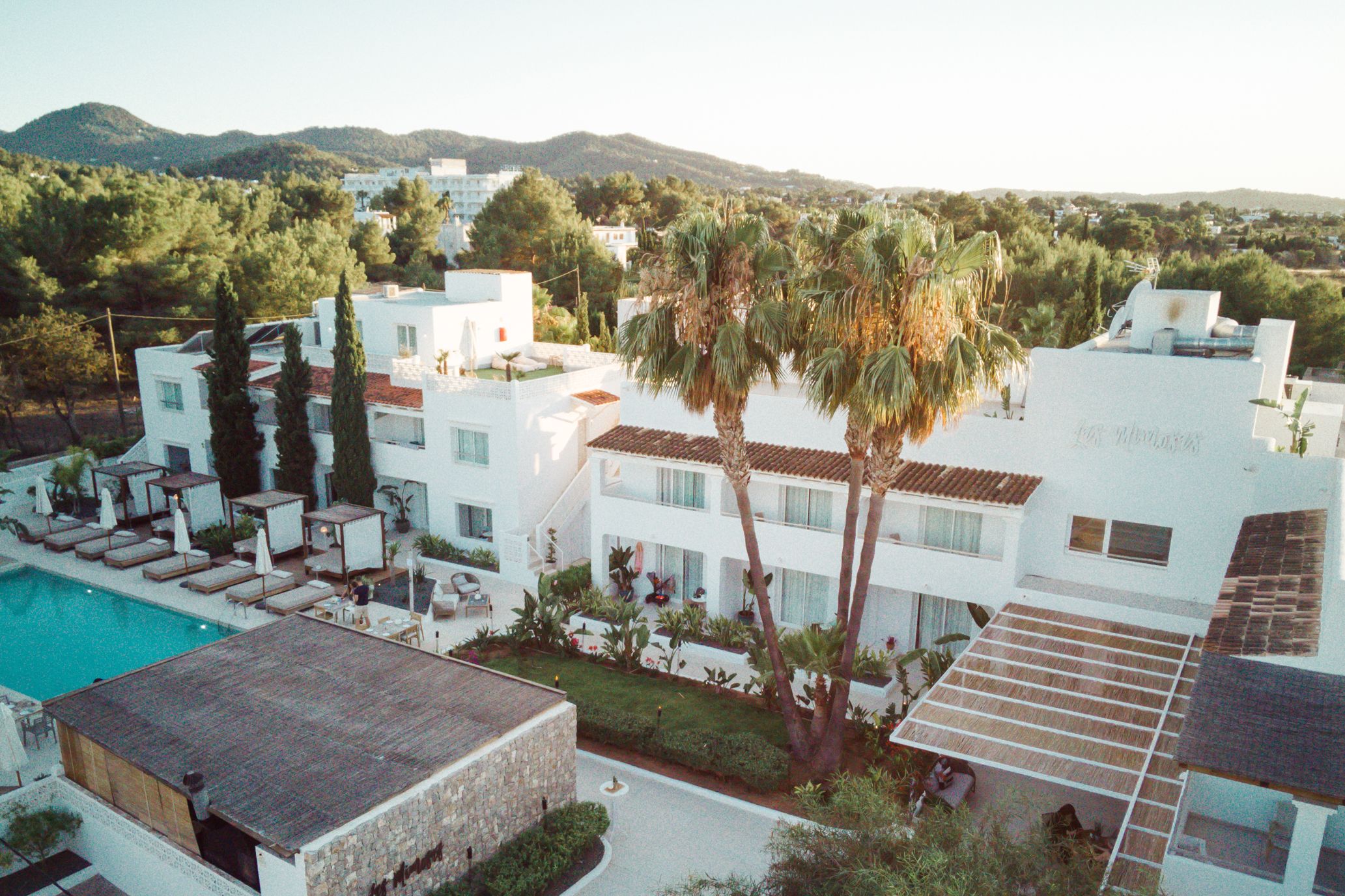 Piscina Hotel Boutique & Spa Las Mimosas Ibiza